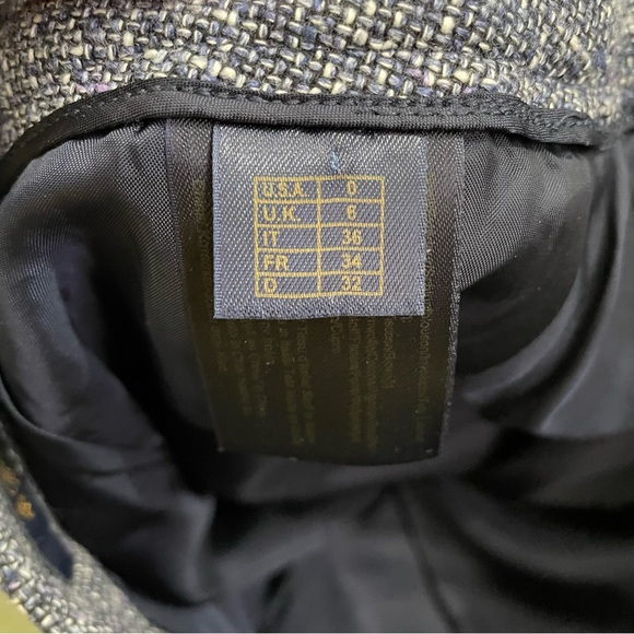 Brooks Brothers Blue Tweed Skirt - Picture 3 of 5